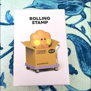 Bt21 shooky rolling stamp
